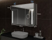 Vonios spintelė su LED veidrodžiu - l02 emily 100 x 72cm #2