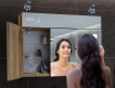 Vonios spintelė su LED veidrodžiu - l03 emily 100 x 72cm #7