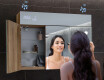 Vonios spintelė su LED veidrodžiu - l06 emily 100 x 72cm #7
