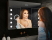 Vonios spintelė su LED veidrodžiu - l06 emily 100 x 72cm #9