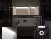 Vonios kambario spinta su šviesos diodais Lily - trijų durų 100 x 72,5cm #6
