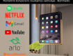 Apvalus modernus LED veidrodis su iPad Displine L141 rėmeliu #3