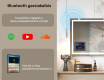 Apvalus modernus LED veidrodis su iPad Displine L141 rėmeliu #4