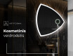 Sieninis dekoratyvinis veidrodis su LED T222 #4