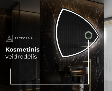 Sieninis dekoratyvinis veidrodis su LED T223 #4