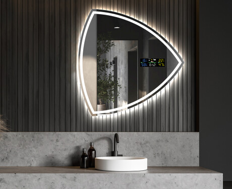 Sieninis dekoratyvinis veidrodis su LED T223 #6