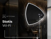 Sieninis dekoratyvinis veidrodis su LED T223 #6