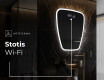 Dekoratyvinis veidrodis su led apšvietimu Z222 #6