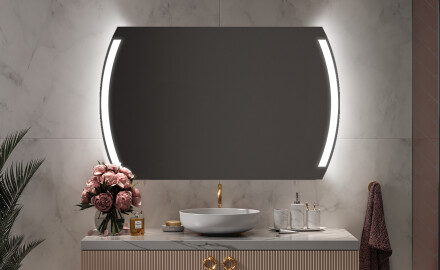 Apšviestas vonios veidrodis LED L68
