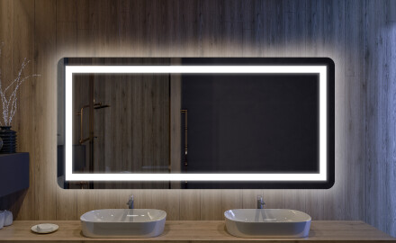 Apšviestas vonios veidrodis LED L63