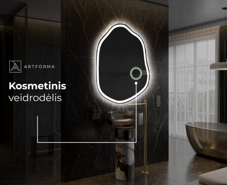 Dekoratyvinis veidrodis su LED apsvietimu E222 #5