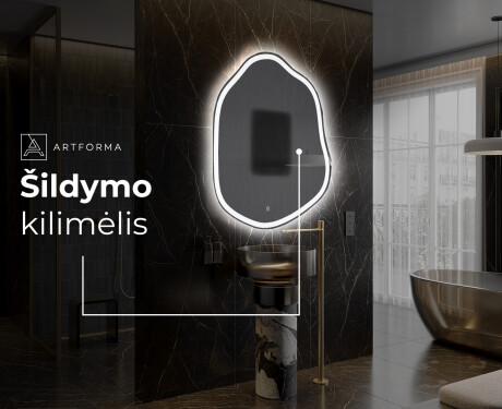 Dekoratyvinis veidrodis su LED apsvietimu E222 #9
