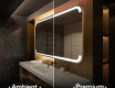 Apšviestas vonios veidrodis LED L145