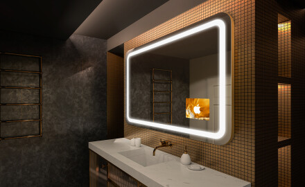 Apšviestas vonios veidrodis LED L147